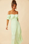 Swing Dancin' Midi Dress - Green | Sage and Paige AUS.