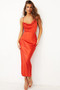 New Era Midi Dress - Aperol | Sage and Paige AUS.