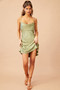 French Kiss Mini Dress - Olive | Sage and Paige AUS.