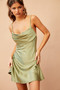 French Kiss Mini Dress - Olive | Sage and Paige AUS.