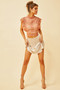 It's Only Fair Satin Skirt - Champagne | Sage and Paige AUS.