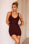 Summer Solstice Knit Dress - Chocolate | Sage and Paige AUS.