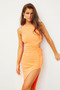 Pretty Days Midi Dress - Orange | Sage and Paige AUS.