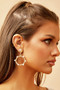 One For You Ear Hoops - White Gold | Sage and Paige AUS.