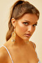 Ubud Dream Earrings - Beige | Sage and Paige AUS.