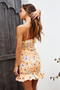 Good Love Mini Dress - Orange | Sage and Paige AUS.