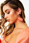 Song For Sienna Earrings - Coral | Sage and Paige AUS.