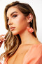 Song For Sienna Earrings - Coral | Sage and Paige AUS.