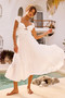 Bohemian Dreams Maxi Dress - White | Sage and Paige AUS.
