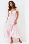 Bohemian Dreams Maxi Dress - Blush | Sage and Paige AUS.