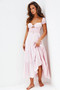 Bohemian Dreams Maxi Dress - Blush | Sage and Paige AUS.