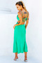 Heartbreaker Midi Dress - Emerald | Sage and Paige AUS.