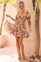 Valentina Mini Dress - Orange | Sage and Paige AUS.