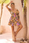 Valentina Mini Dress - Orange | Sage and Paige AUS.