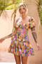 Valentina Mini Dress - Orange | Sage and Paige AUS.