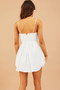 Georgia Mini Dress - White | Sage and Paige AUS.