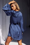 Flossy Mini Dress - Midnight Blue | Sage and Paige AUS.