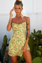 Find A Way Mini Dress - Green | Sage and Paige AUS.