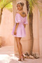 Brandi Mini Dress - Pink | Sage and Paige AUS.