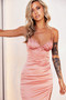 Tripping Midi Dress - Rose | Sage and Paige AUS.