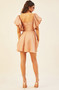 Italian Summer Mini Dress - Mocha | Sage and Paige AUS.