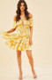 On Mine Mind Mini Dress - Yellow | Sage and Paige AUS.