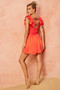 Fairytale Ending Mini Dress - Tangerine | Sage and Paige AUS.