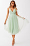 Elsa Midi Dress - Sage | Sage and Paige AUS.