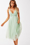 Elsa Midi Dress - Sage | Sage and Paige AUS.