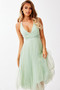 Elsa Midi Dress - Sage | Sage and Paige AUS.