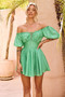 Brandi Mini Dress - Green | Sage and Paige AUS.