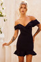 Gabrielle Dress - Black | Sage and Paige AUS.