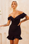 Gabrielle Dress - Black | Sage and Paige AUS.