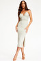 On Rotation Midi Dress - Sage | Sage and Paige AUS.