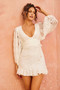 Summer Afternoons Lace Mini Dress - White | Sage and Paige AUS.