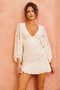 Summer Afternoons Lace Mini Dress - White | Sage and Paige AUS.