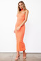 Conversations Maxi Dress - Orange | Sage and Paige AUS.