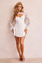 Fame Mini Dress - White | Sage and Paige AUS.