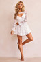 Fame Mini Dress - White | Sage and Paige AUS.