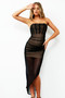 Soho Midi Dress - Black | Sage and Paige AUS.