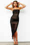 Soho Midi Dress - Black | Sage and Paige AUS.