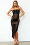 Soho Midi Dress - Black | Sage and Paige AUS.