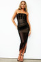 Soho Midi Dress - Black | Sage and Paige AUS.