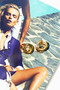 Premiere Sparkle Earrings - Rose Gold | Sage and Paige AUS.