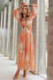 Here & There Maxi Dress - Orange | Sage and Paige AUS.
