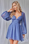 Seabreeze Mini Dress - Midnight Blue | Sage and Paige AUS.
