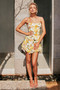 Steal The Show Mini Dress - Yellow | Sage and Paige AUS.