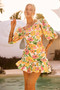 Field Of Love Mini Dress - White | Sage and Paige AUS.