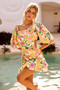 Field Of Love Mini Dress - White | Sage and Paige AUS.