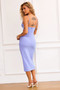 Beth Midi Dress - Steel Blue | Sage and Paige AUS.